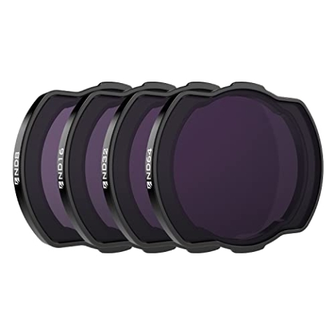 Freewell Standard Day - 4 Stück ND8, ND16, ND32, ND64 Filter kompatibel mit DJI Avata Drohne