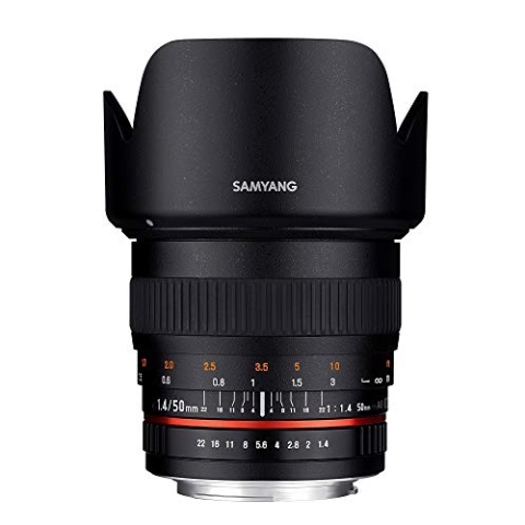 Samyang 50mm F1.4 Objektiv für Anschluss Micro Four Thirds