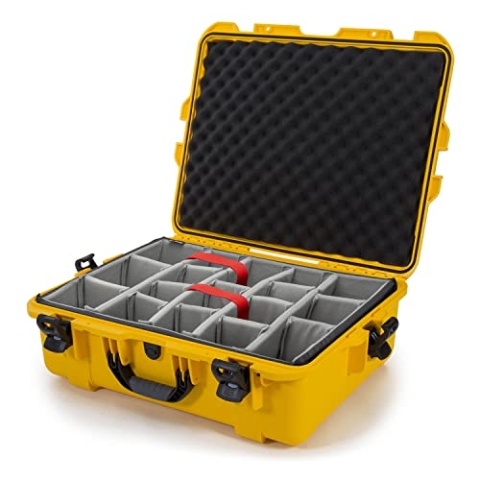 Nanuk 945 Wasserdichter Hartschalenkoffer Mit Gepolsterten Trennwänden - Gelb