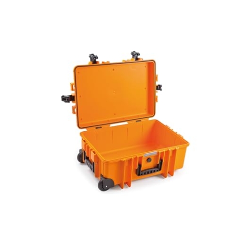 B&W Transportkoffer Outdoor - Typ 6700 Orange - IP67 Zertifizierung, staubdicht, bruchsicher und unverwüstlich