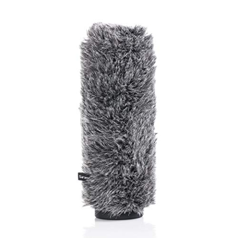 Saramonic Pelziger Outdoor-Mikrofon-Windschutz für die SR-TM7 Windschutzscheibe (TM-WS7)
