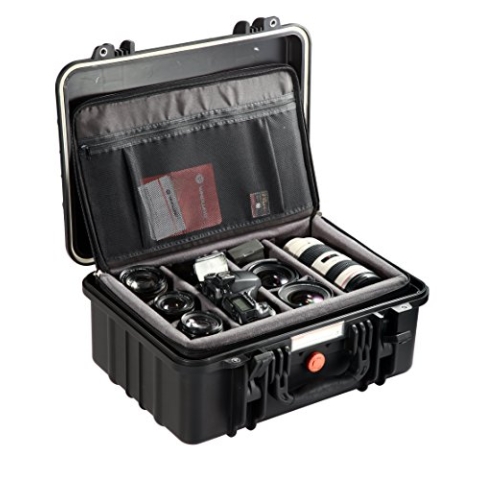 Vanguard Supreme 40D Wasserdicht Koffer mit Dividers schwarz