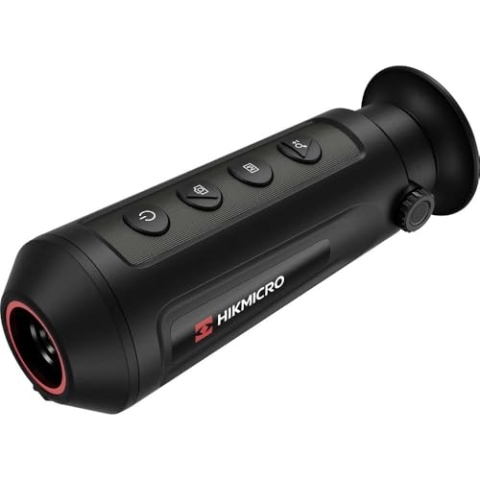 HIKMICRO Lynx LC06S tragbares Wärmebildmonokular/Wärmebildkamera zur Personen- und Tiererkennung, Beobachtung und Entfernungsmessung, mit integriertem 8 GB Speicher, WLAN-Hotspot