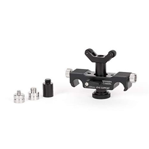 Wooden Camera 175400 Universal Lens Support (15mm LW) schwarz