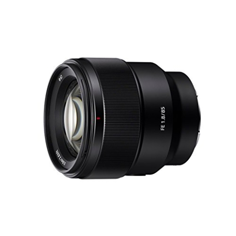 Sony SEL85F18 85 mm F/1.8-22 Medium Telephoto Fixed Prime Kameraobjektiv, Schwarz