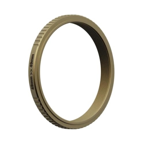 PolarPro - Fuji X100 Serie Filteradapter - Messing - Kompatibel mit Fuji X100VI, X100V, X100, X100S, X70-49mm