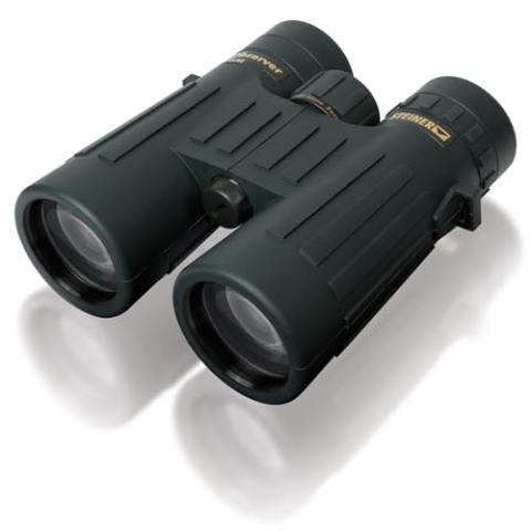 STEINER Jagd-Fernglas Observer 8x42 - Deutsche Marken-Qualität, 10 Jahre Garantie, leichtes Dachkantdesign, kompakt, robust, professionelles Jagdfernglas für jeden Einsatz