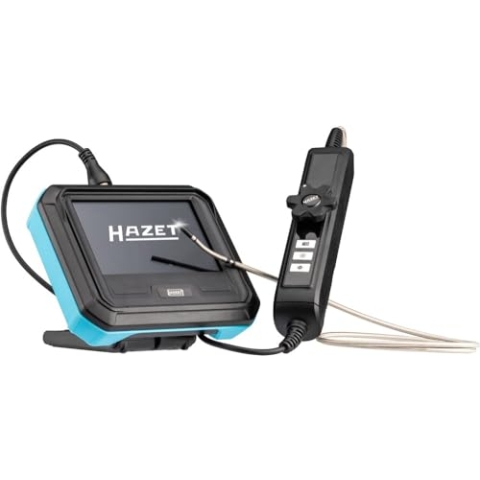 HAZET - Endoskop Satz mit Schwenksonde 180° -3,9 4812-23/5AF, Endoskop Satz mit Schwenksonde 180° und detailtreuer HD-Kamera, Sichtbarkeit, Flexibilität, MP4, 1920 x 1080 Pixel; JPG, 1920 x 1080 Pixel