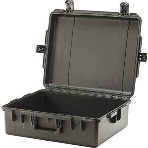 PELI Storm IM2700 Robuster Schutzkoffer, Wasser- und Staubdicht, 49L Volumen, Ohne Schaum, Schwarz