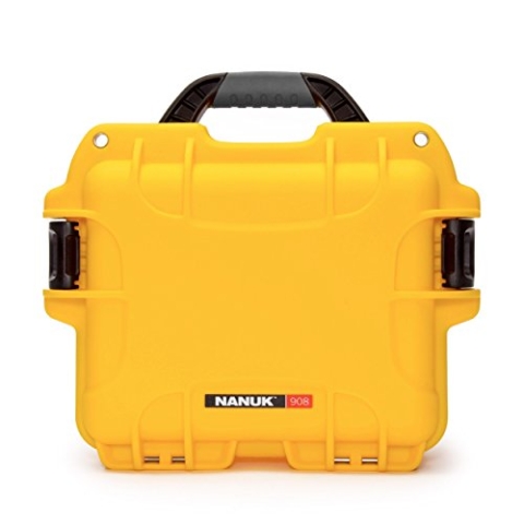NANUK 908 Wasserdichter Hartschalenkoffer leer - Gelb