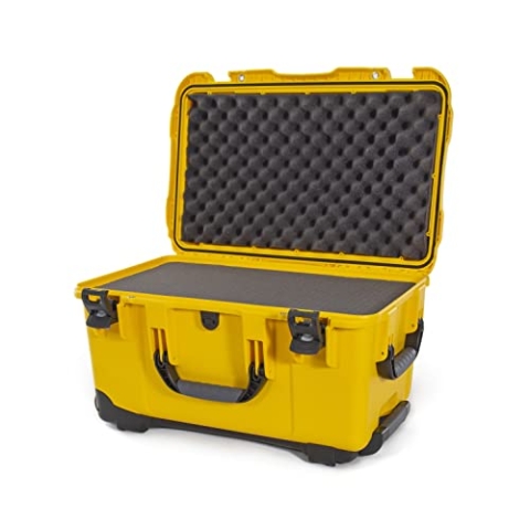 NANUK 938 Wasserdichter Hartschalenkoffer Mit Plüschschaumeinlage - Gelb
