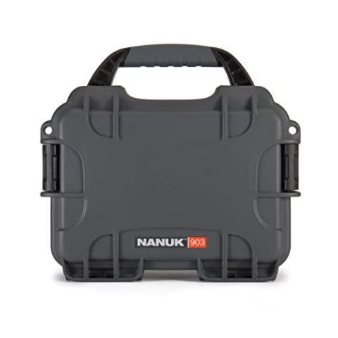 Nanuk 903 Wasserdichter Hartschalenkoffer leer - Graphit