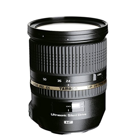 Tamron Weitwinkelobjektiv A007E (24-70 mm F/2,8 mit Bildstabilisator, USD-Motor und Spritzwasserschutz für Canon)