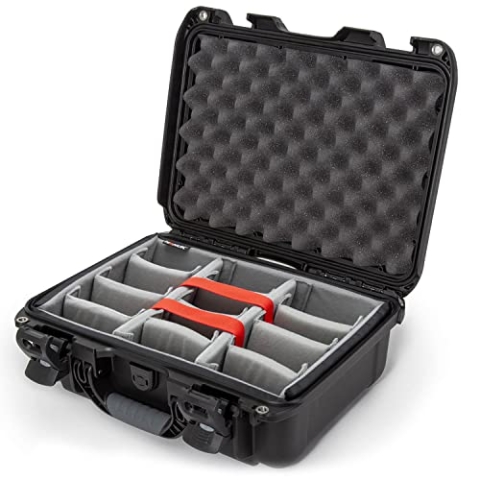 NANUK 920 Wasserdichter Hartschalenkoffer Mit Gepolsterten Trennwänden - Schwarz
