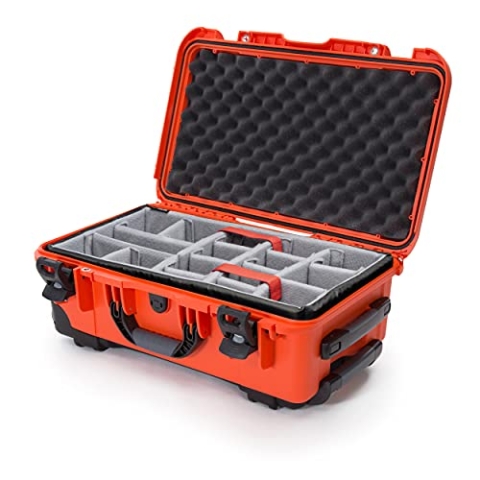 NANUK 935 Wasserdichter Hartschalenkoffer Mit Gepolsterten Trennwänden - Orange