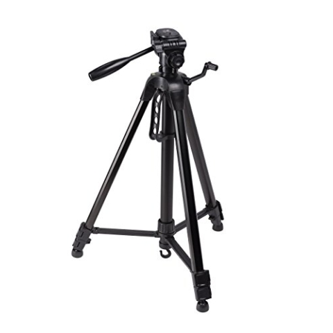 Bresser F002021 TR-672AN Traveler Stativ mit 3-Wege-Panoramakopf Schwarz
