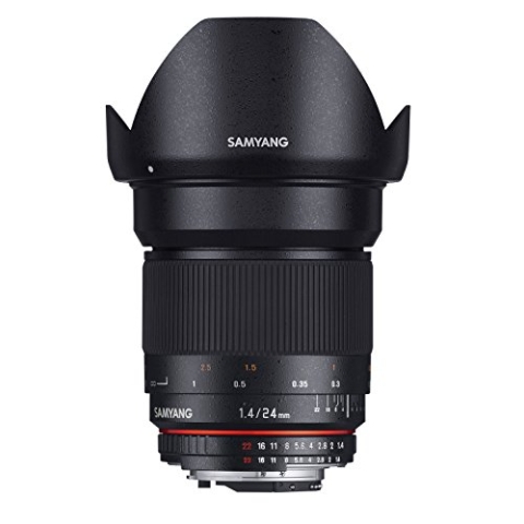 Samyang 24mm F1.4 Objektiv für Anschluss Micro Four Thirds