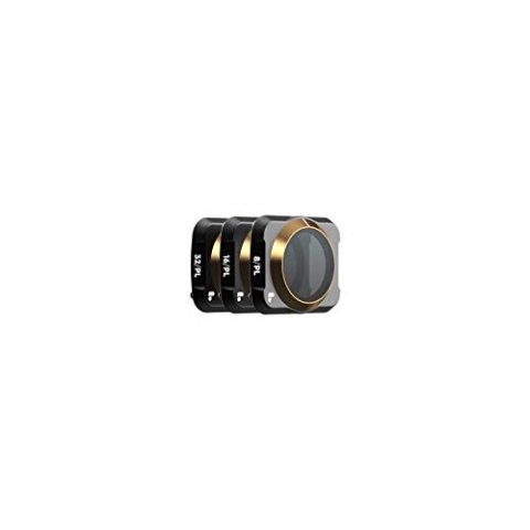 PolarPro - DJI Mavic Air 2 - Cinema Series - Vivid Collection - ND8/PL - ND16/PL - ND32/PL - Drohnenfilter - Variable natürliche Dichte - Leichter Aluminiumrahmen