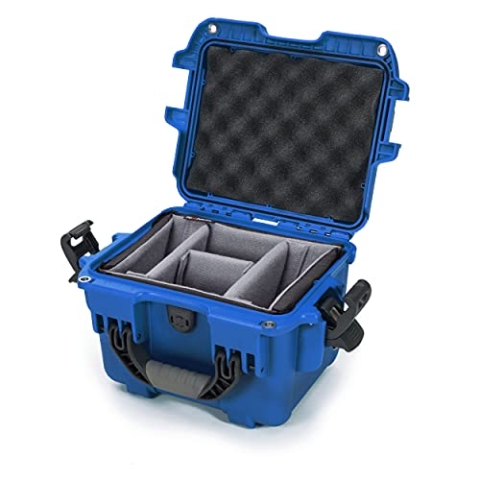 NANUK 908 Wasserdichter Hartschalenkoffer Mit Gepolsterten Trennwänden - Blau