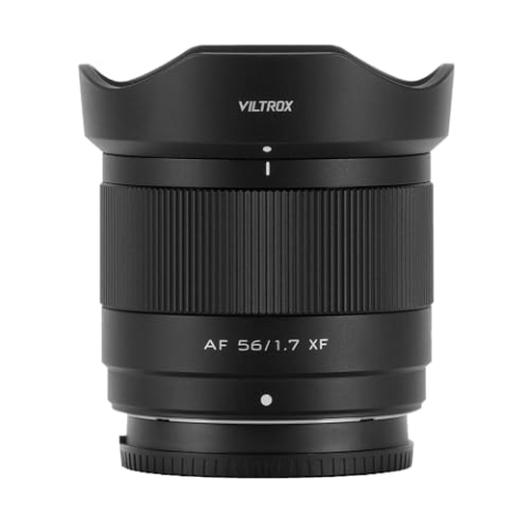 VILTROX 56 mm F1.7 für Fuji X Mount, 56 mm f/1.7 APS-C Autofokus Objektiv für Fujifilm X-Mount X-T5 X-T4 X-T30 II X-S10 X-T200 X-T30 X-H1 X-H2 X-T3 X-T100