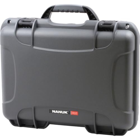 NANUK 910 Wasserdichter Hartschalenkoffer leer - Graphit