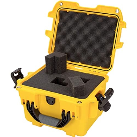 NANUK 908 Wasserdichter Hartschalenkoffer Mit Plüschschaumeinlage - Gelb