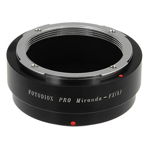Fotodiox Pro Lens Mount Adapter Compatible with Miranda (Mir) Lenses on Fujifilm X-Mount Cameras