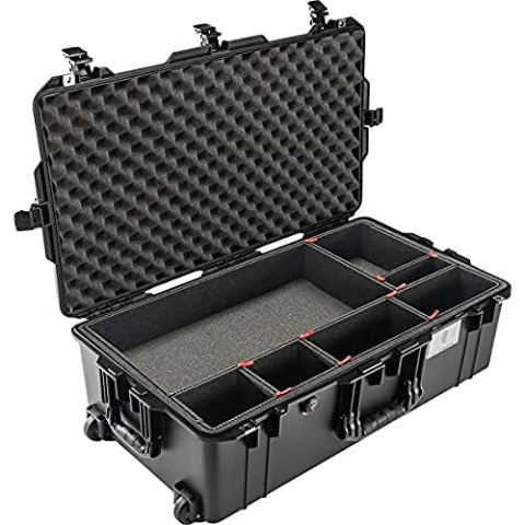 Peli 1615 Air mit Trekpak Insert Koffer, Schwarz