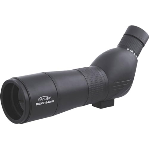 Dörr Danubia 538240 Zoom Spektiv Fuchs 16-40x60 (Gehäuse mit Gummiarmierung, 45 Grad Schrägeinblick) schwarz