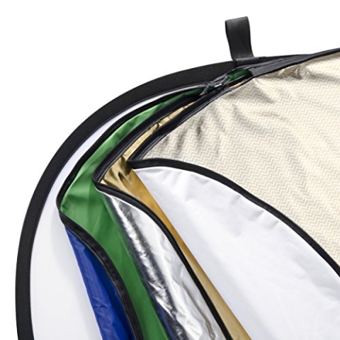 Walimex 7-in-1 Faltreflektor Set (102x168 cm, mit 7 verschiedene Bezüge)