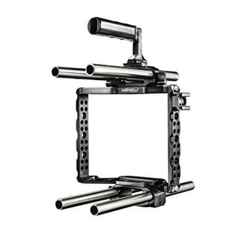 Walimex Pro Aptaris Blackmagic Cinema Set Video Cage Rig System (inkl. Rodmodul 15mm) für BMC
