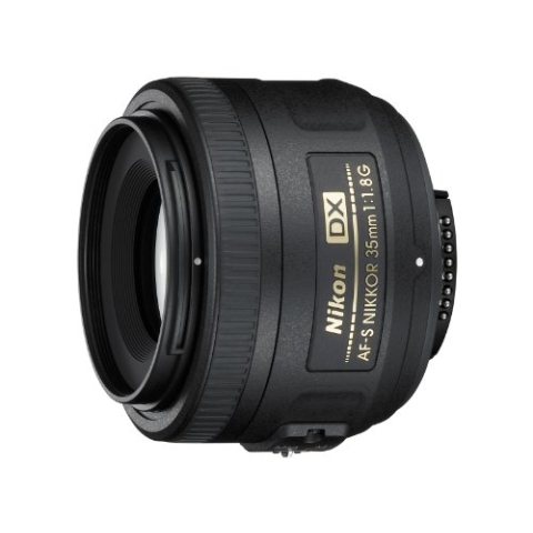 Nikon Objektiv Nikkor AF-S DX (35 mm, 1:1,8 G) Schwarz