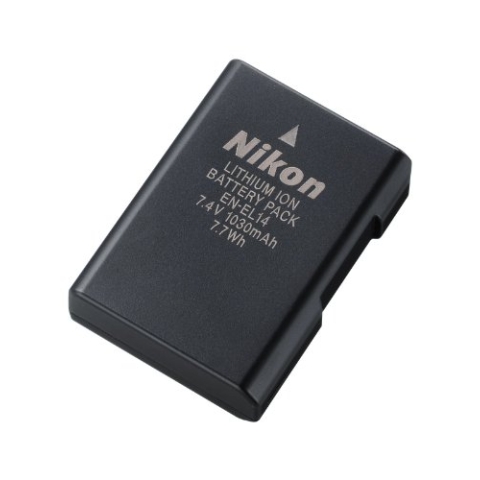 Nikon EN-EL14 Li-Ion Akku für D3100 / D5100 / P7000