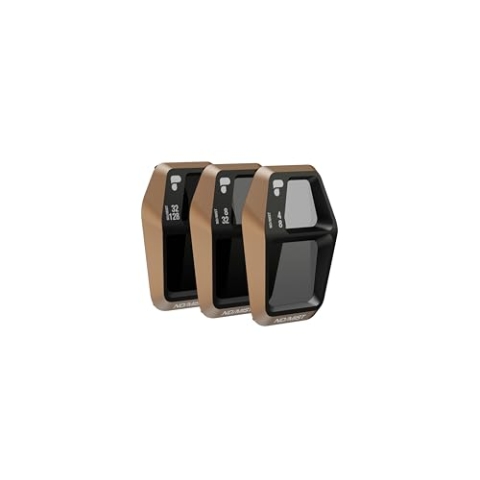 PolarPro - DJI Air 3S - Vivid Collection - Set of Drone Filters - Includes ND8, ND32 & ND128 Filters + Polarizer