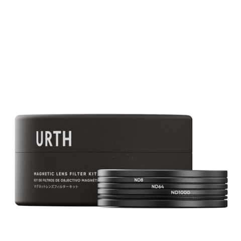 Urth 82mm Magnetisches ND8, ND64, ND1000 Filter Kit (Plus+)