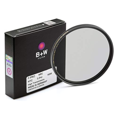 B+W Zirkularer Polarisationsfilter Käsemann (82mm, High Transmission, MRC, F-Pro, 16x vergütet, Professional)