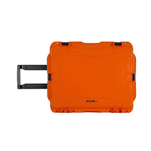 NANUK 955 Wasserdichter Hartschalenkoffer Mit Rädern und Anpassbarer Schaum - Mit Rädern - Orange
