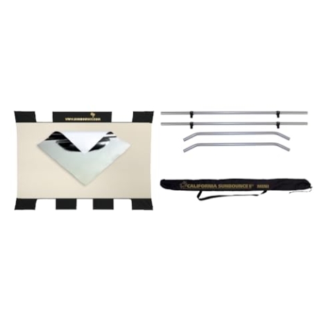 Sun-Bouncer Mini Reflector KIT Silber