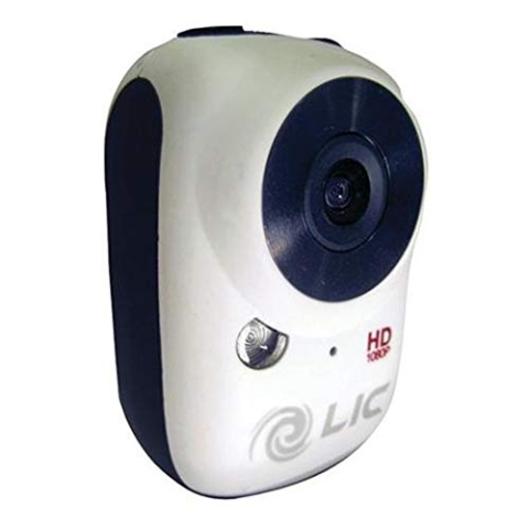 Liquid Image EGO Action-Cam (12 Megapixel CMOS Sensor, microSDHC-Kartenslot, USB 2.0) weiß