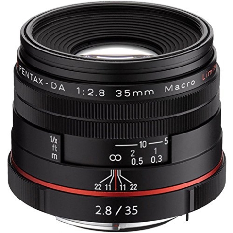 Pentax HD Pentax-DA 35mm F2,8 Limited Objektiv schwarz