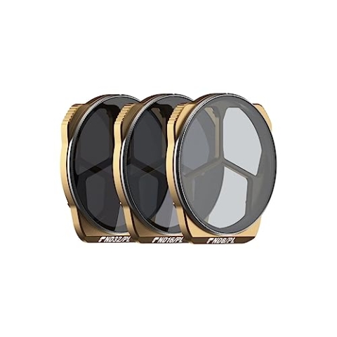 PolarPro - DJI Mavic 3 Pro - Vivid Collection - ND8/PL, ND16/PL, ND32/PL - Lightweight Aluminum - Cinema Series Glass
