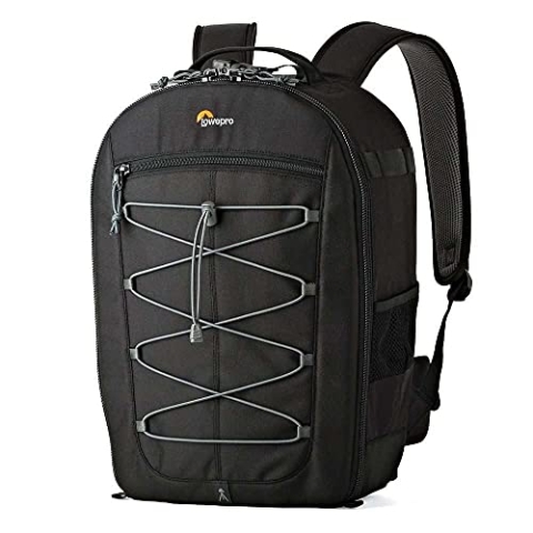 Lowepro LP36975-PWW, 300 AW Photo Classic Backpack Bag for Camera, Customizable, Tripod Attachment, Fits Camera Gear and Tablet, Black