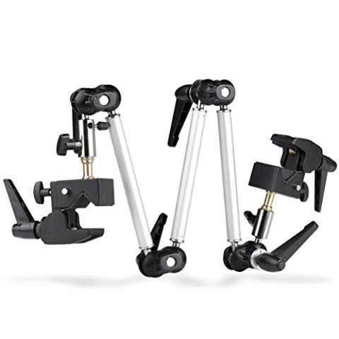 walimex Universal Gelenkarm mit Superklemmen