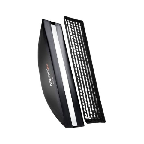 Walimex Pro Softbox PLUS Orange Line 22x90 cm für Elinchrom