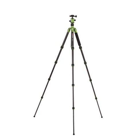 MeFOTO C1350Q1G Roadtrip mit Carbonbeinen (Twistlock, 5 stufig, 8 kg belastbar) grün