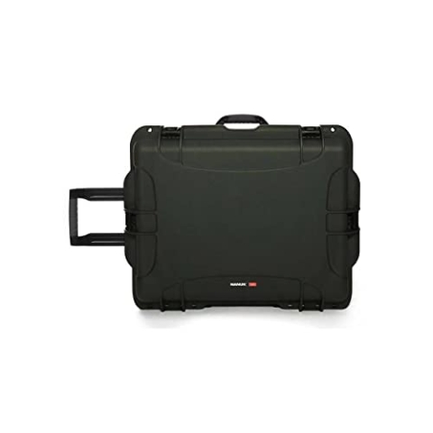Nanuk 960 Wasserdichter Hartschalenkoffer Mit Rädern und Anpassbarer Schaum - Olive