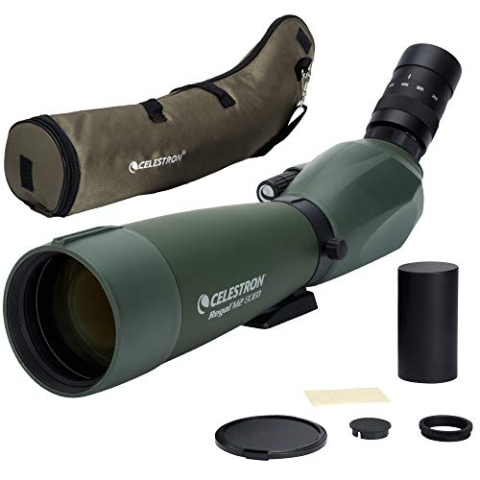 Celestron 52305 Regal M2 80ED Spotting Scope Telescope, Green