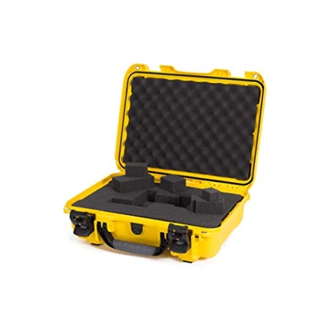 NANUK 923 Wasserdichter Hartschalenkoffer Mit Plüschschaumeinlage - Gelb