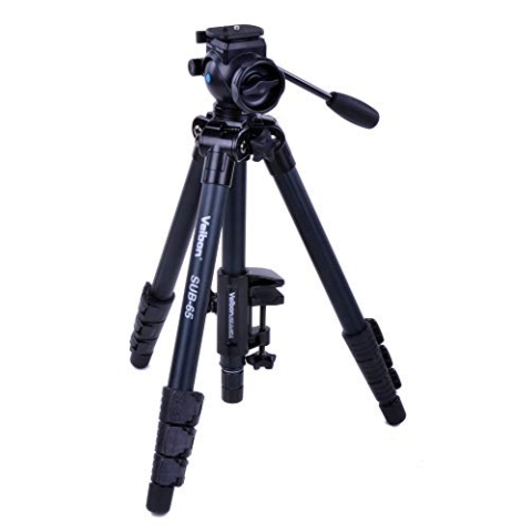 Velbon sub-65-in Stativ/Einbeinstativ/Hide-clamp Set für Kamera