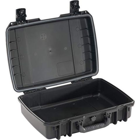 PELI Storm IM2370 Extrem Robuster Laptopkoffer, Wasser- und Staubdicht, 19L Volumen, Ohne Schaum, Schwarz